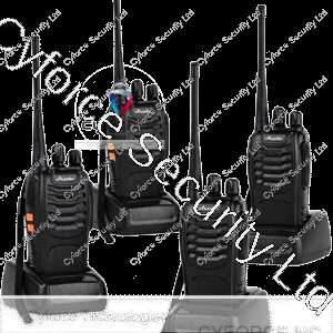 Baofeng 4 Pieces Walkie Talkie BF- 888s Two-Way Radio.