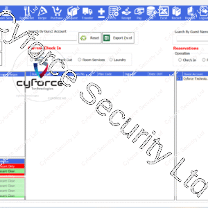 Cyforce Hotel Management Software (C-HMS) -Life time License