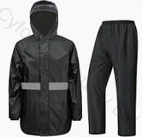 Long Rain Coat for security